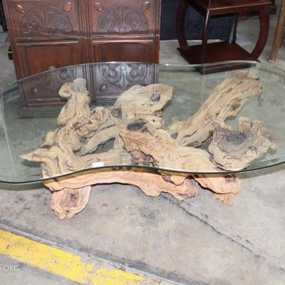 Driftwood coffee table