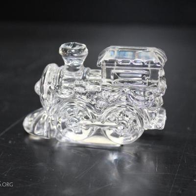 Waterford crystal train set