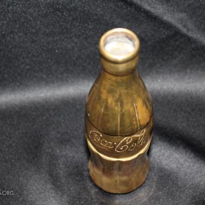 Brass Coca-Cola bottle