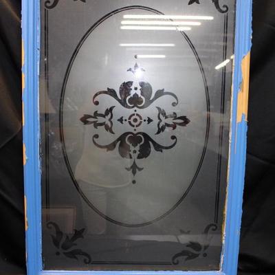 Glass door panel 