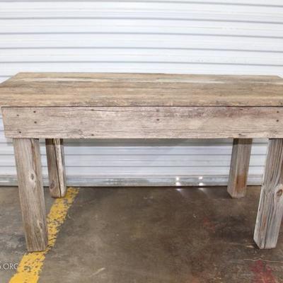 Primitive farmhouse table