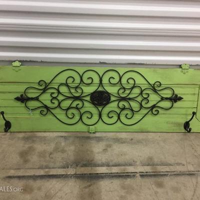 Shutter coat rack