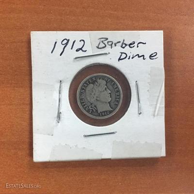 1912 Barber Dime