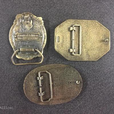 Belt buckles