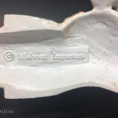 Liberty cast iron doorstop