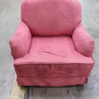 Pink child's chair