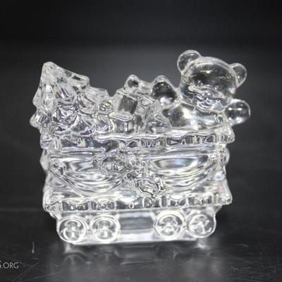 Waterford crystal train set