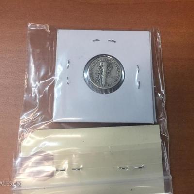 Mercury dimes silver coins