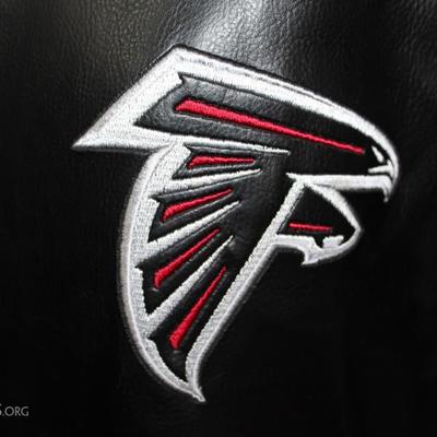 Leather Falcons jacket