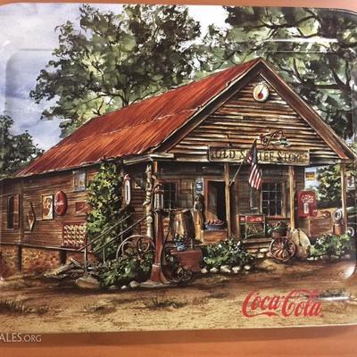 Coca-Cola trays