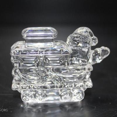 Waterford crystal train set