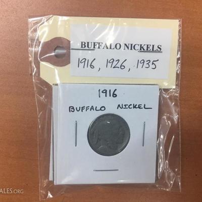 Buffalo nickels