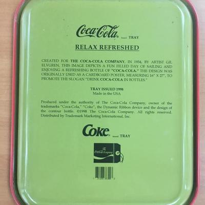 Coca-Cola trays