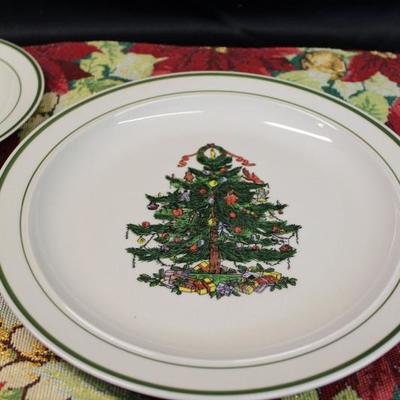 Stoneware Christmas dishes