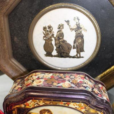 Tins box lot