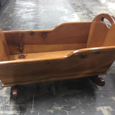 Wood cradle