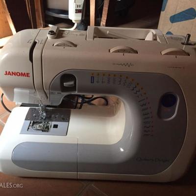 Janome Sewing Machine.