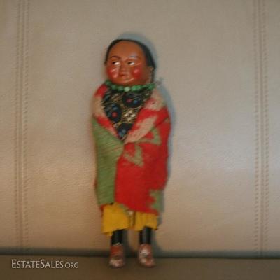 Vintage 1950s Skookum doll