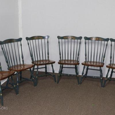 Set of Matching Hitchcock Chairs