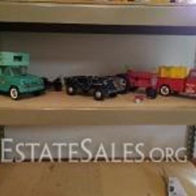 Vintage Buddy L Toy Trucks