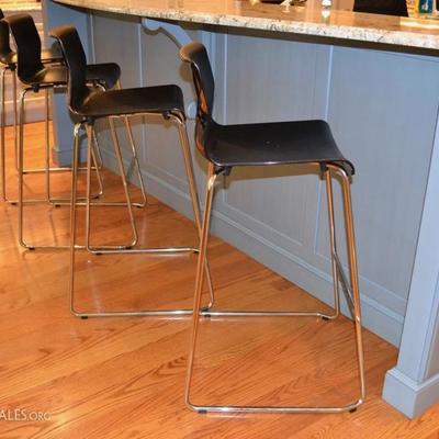 Set of 4 bar stools