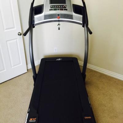 This treadmill will NOT be at the sale as it is too heavy to move just for the sale but it IS FOR SALE and please come by to purchase it...