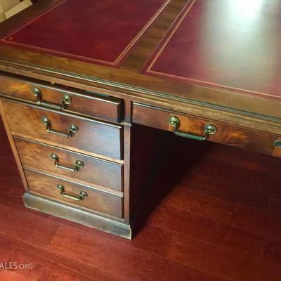 This desk will NOT be at the sale as it is too heavy to move just for the sale but it IS FOR SALE and please come by to purchase it and...