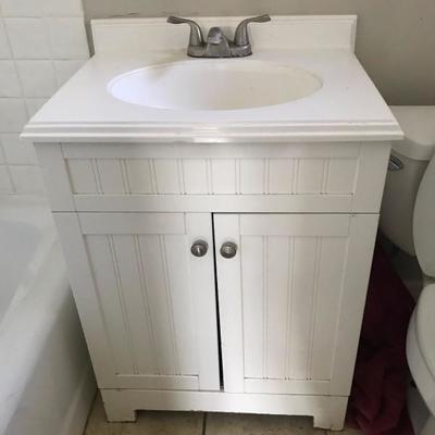 Bathroom Pedestal Sinks, Lighting Fixtures, Wall Cabinets