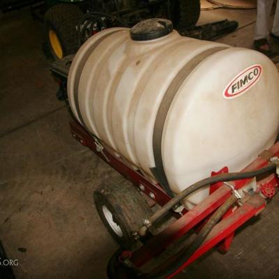 gasoline trailer tank sprayer 