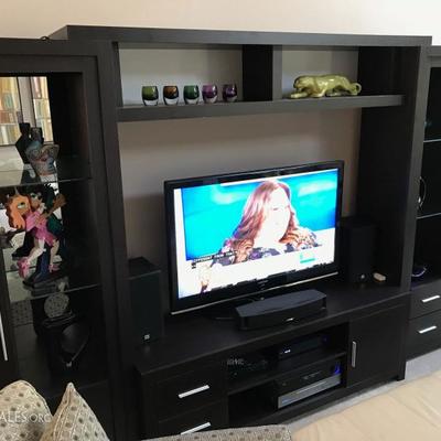 ONLY the TV cabinet is for sale, nothing else.