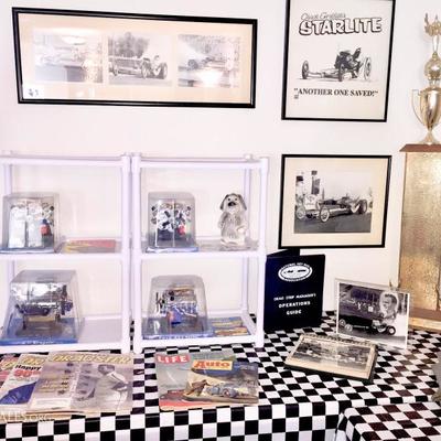 FRAMED DRAG RACING PHOTOS