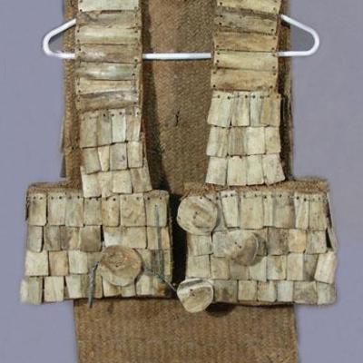#50 – Rare Antique Sulawesi Warrior Armor Vest