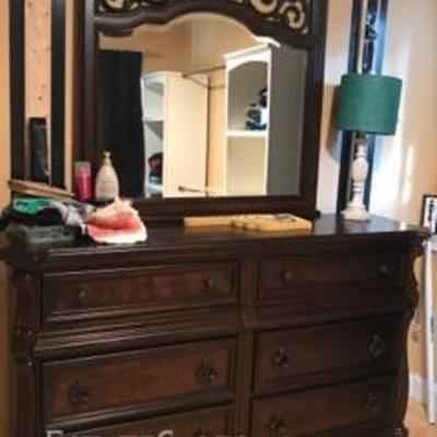 Long Dresser with Mirror