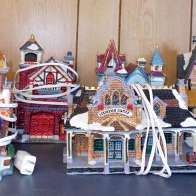 Electric village buildings $35 each