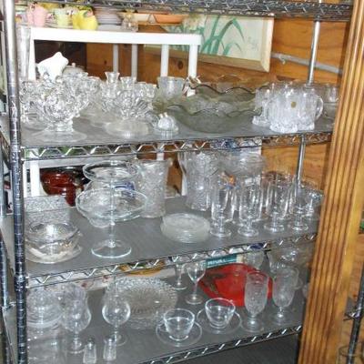Huge selection of vintage glass!!