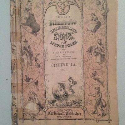 19th Century issue of Cinderella 10 color plates