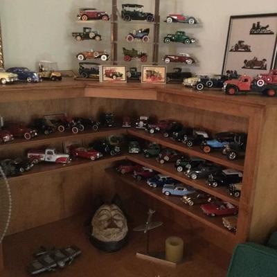 Collection of collectible. Cars 