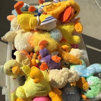 Really nice collection of stuffed animals super clean and some new - good for teachers to buy for schools to give away or events ! 