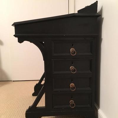 Antique Writing Desk with Drawers