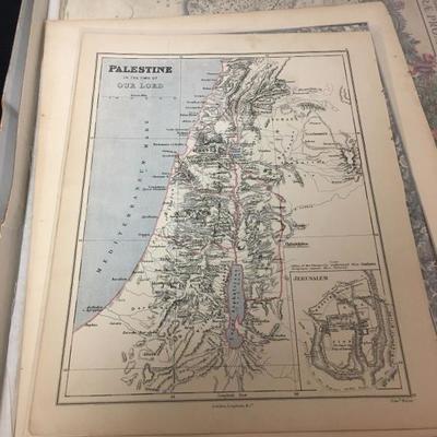Maps of Israel, Maps of Palestine