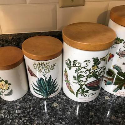 Botanical Garden Canisters.