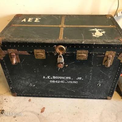 Military Trunk.