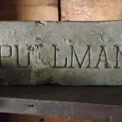 authentic bricks from Pullman factory