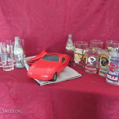 Vintage Cars and Sports Glassware