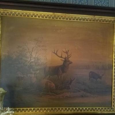 Original art works wildlife motif