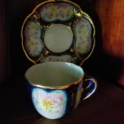 tea cup and saucer set