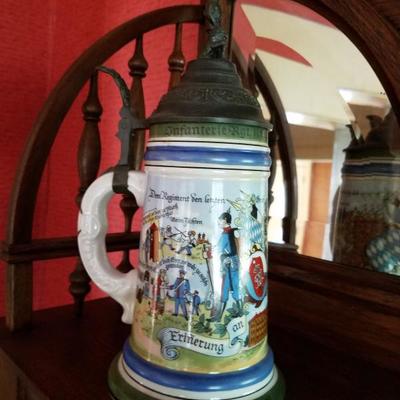 German beer stein