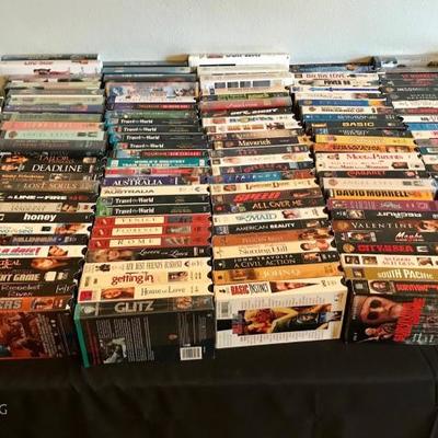 150+ VHS movies