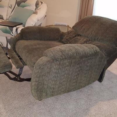 recliner in reclined position 