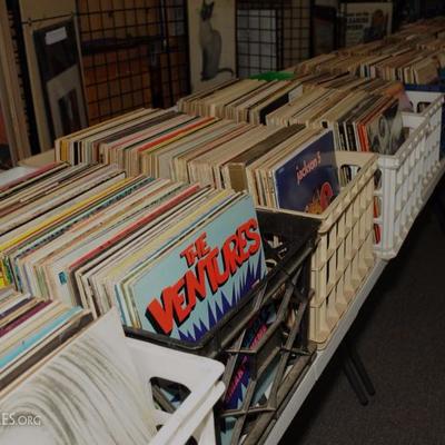 THOUSANDS OF VINYL LP's FROM STORAGE
